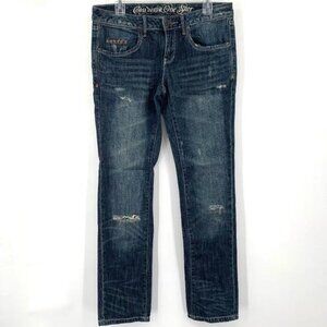 CONVERSE One Star Crosby Tomboy Jeans Distressed 4